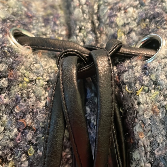 Avenue collection EUC sweater/cardigan.Size 26/28W soft boucle multi-color - Picture 3 of 12